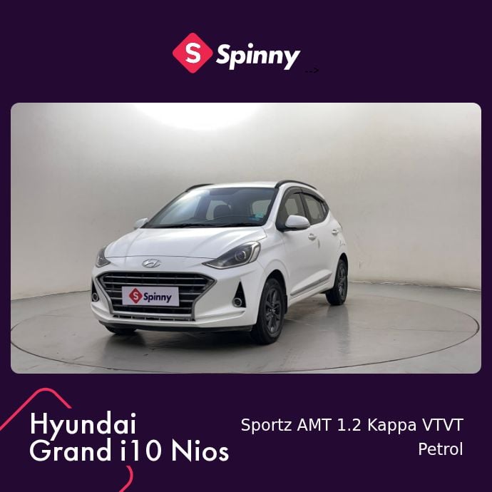 2021 Hyundai Grand i10 Nios Sportz AMT 1.2 Kappa VTVT 2021 Hyundai Grand i10 Nios Sportz AMT 1.2 Kappa VTVT