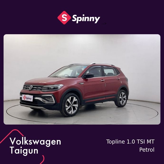 2022 Volkswagen Taigun Topline 1.0 TSI MT 2022 Volkswagen Taigun Topline 1.0 TSI MT