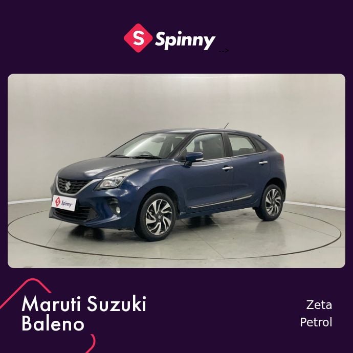 2021 Maruti Suzuki Baleno Zeta 2021 Maruti Suzuki Baleno Zeta