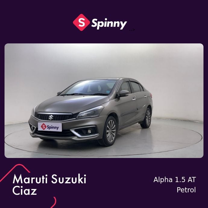 2020 Maruti Suzuki Ciaz Alpha 1.5 AT 2020 Maruti Suzuki Ciaz Alpha 1.5 AT