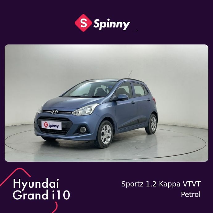 2016 Hyundai Grand i10 Sportz 1.2 Kappa VTVT 2016 Hyundai Grand i10 Sportz 1.2 Kappa VTVT