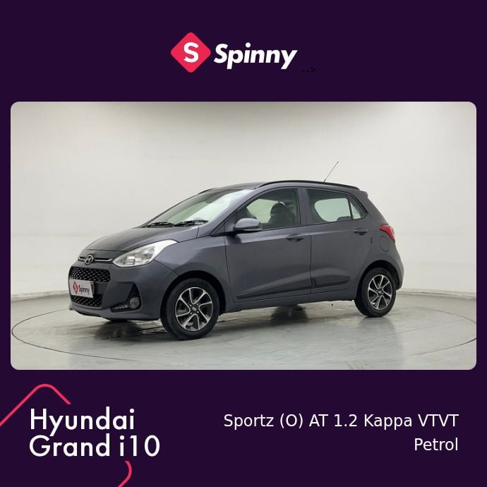2017 Hyundai Grand i10 Sportz (O) AT 1.2 Kappa VTVT 2017 Hyundai Grand i10 Sportz (O) AT 1.2 Kappa VTVT