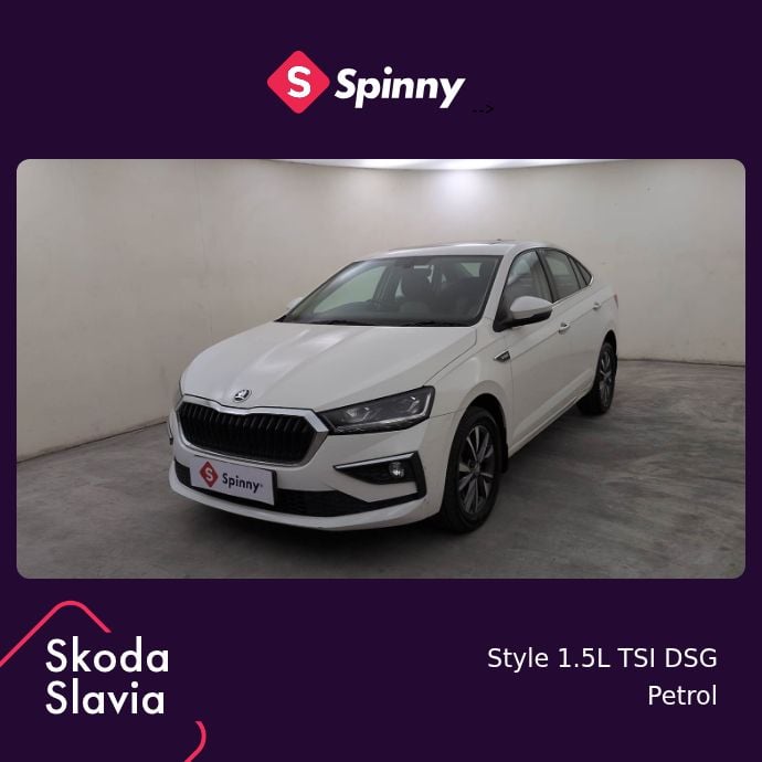 2023 Skoda Slavia Style 1.5L TSI DSG