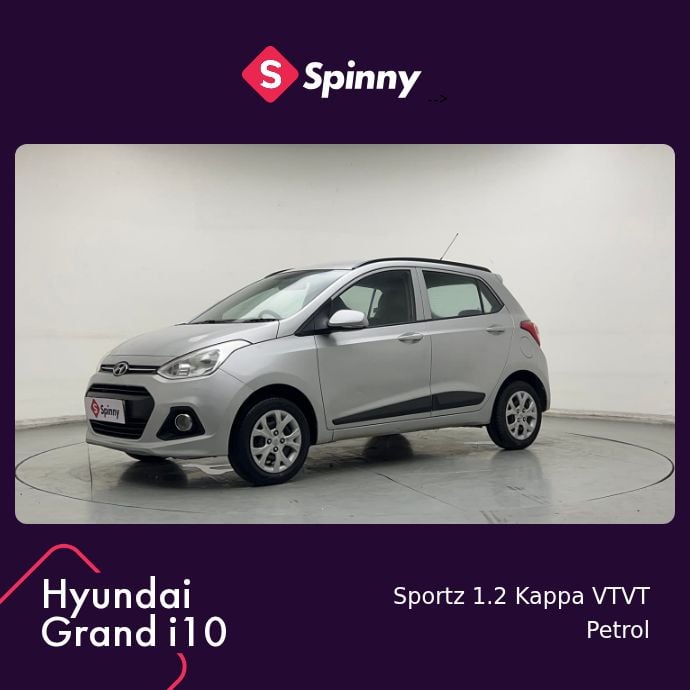 2016 Hyundai Grand i10 Sportz 1.2 Kappa VTVT 2016 Hyundai Grand i10 Sportz 1.2 Kappa VTVT