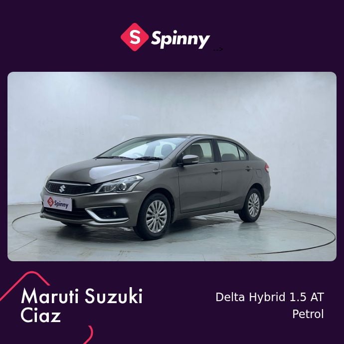 2019 Maruti Suzuki Ciaz Delta Hybrid 1.5 AT 2019 Maruti Suzuki Ciaz Delta Hybrid 1.5 AT