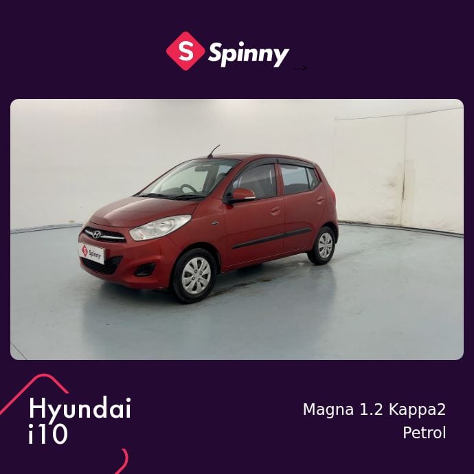 2012 Hyundai i10 Magna 1.2 Kappa2 2012 Hyundai i10 Magna 1.2 Kappa2
