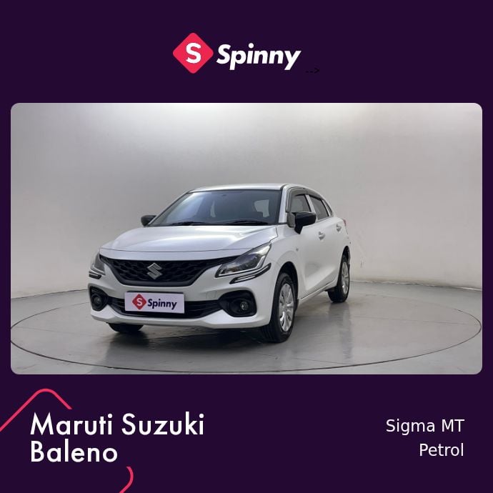 2026 Maruti Suzuki Baleno Sigma MT