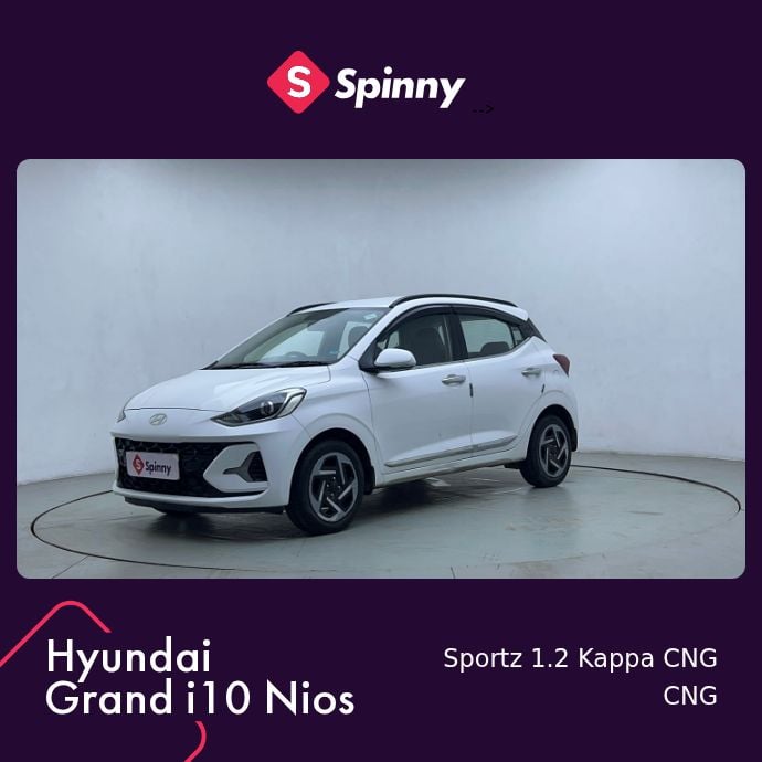 2023 Hyundai Grand i10 Nios Sportz 1.2 Kappa CNG 2023 Hyundai Grand i10 Nios Sportz 1.2 Kappa CNG