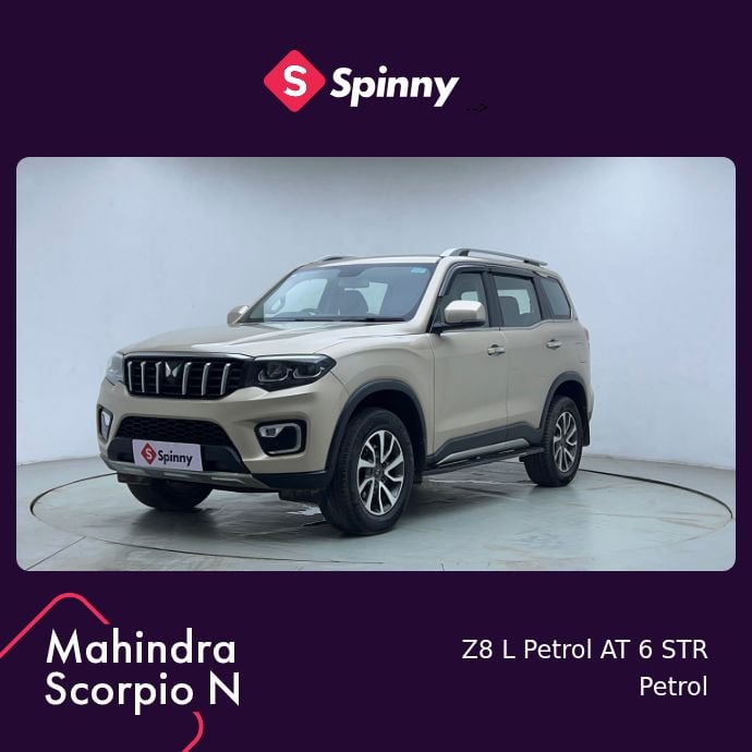 2022 Mahindra Scorpio N Z8 L Petrol AT 6 STR 2022 Mahindra Scorpio N Z8 L Petrol AT 6 STR