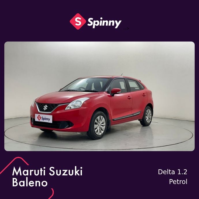 2016 Maruti Suzuki Baleno Delta 1.2 2016 Maruti Suzuki Baleno Delta 1.2