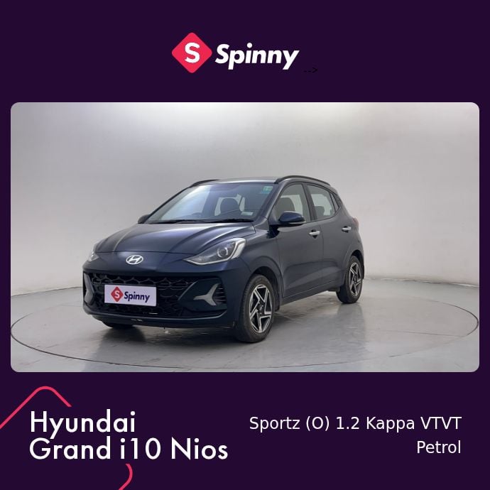 2025 Hyundai Grand i10 Nios Sportz (O) 1.2 Kappa VTVT 2025 Hyundai Grand i10 Nios Sportz (O) 1.2 Kappa VTVT