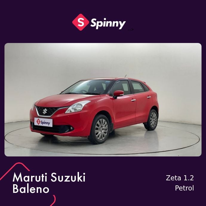 2017 Maruti Suzuki Baleno Zeta 1.2 2017 Maruti Suzuki Baleno Zeta 1.2