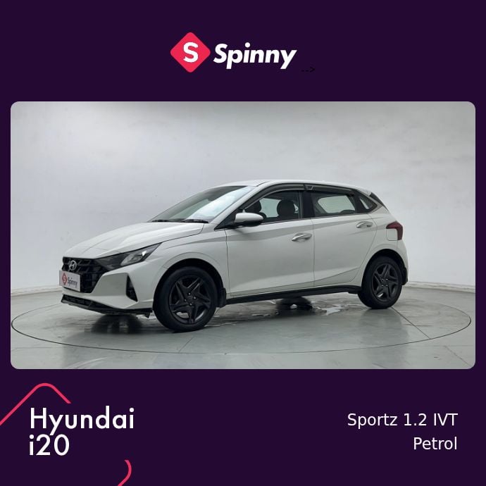 2022 Hyundai i20 Sportz 1.2 IVT 2022 Hyundai i20 Sportz 1.2 IVT