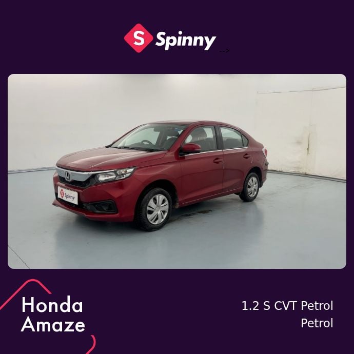 2020 Honda Amaze 1.2 S CVT Petrol 2020 Honda Amaze 1.2 S CVT Petrol