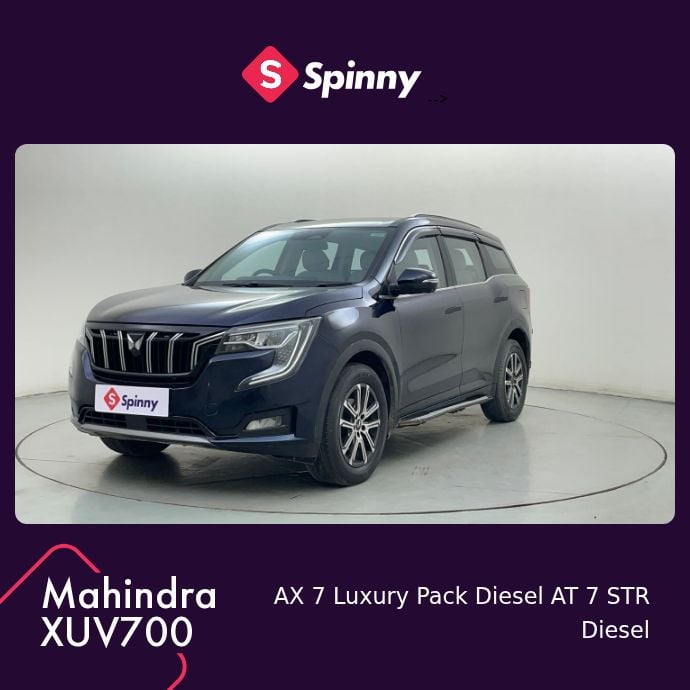 2024 Mahindra XUV700 AX 7 Luxury Pack Diesel AT 7 STR 2024 Mahindra XUV700 AX 7 Luxury Pack Diesel AT 7 STR