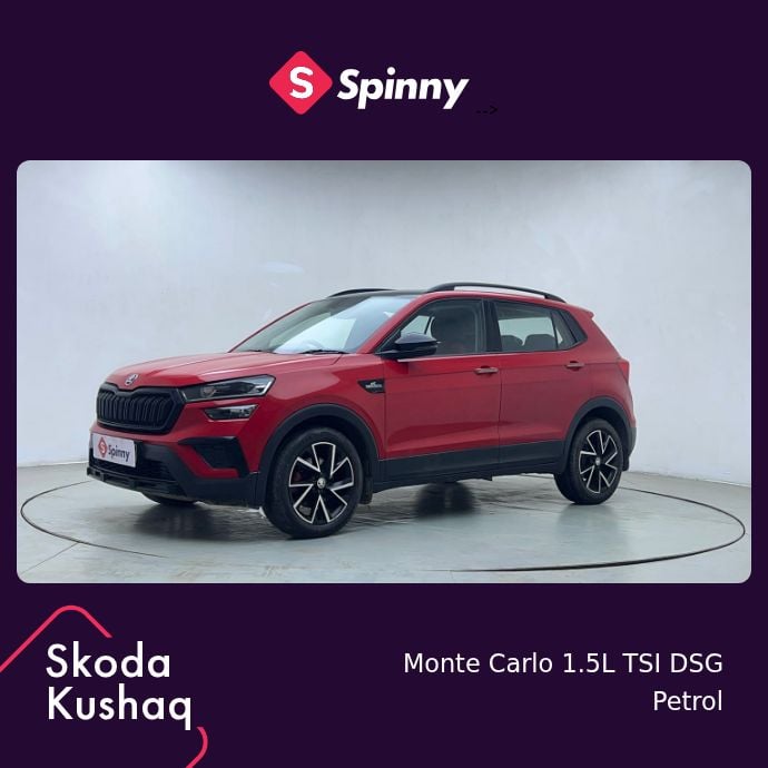 2022 Skoda Kushaq Monte Carlo 1.5L TSI DSG