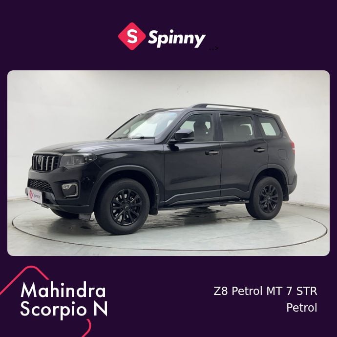 2025 Mahindra Scorpio N Z8 Petrol MT 7 STR 2025 Mahindra Scorpio N Z8 Petrol MT 7 STR