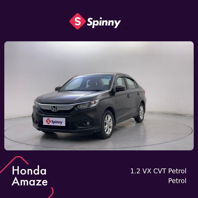 2021 Honda Amaze 1.2 VX CVT Petrol 2021 Honda Amaze 1.2 VX CVT Petrol