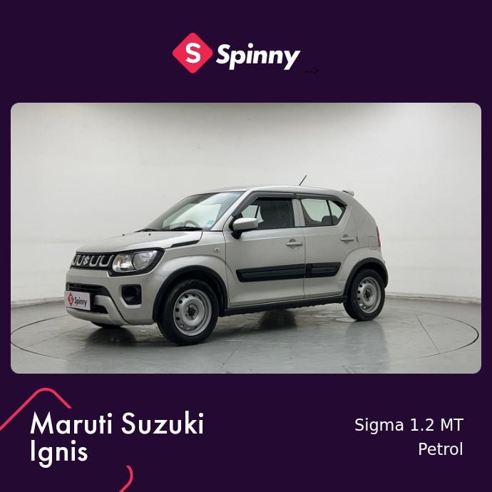 2022 Maruti Suzuki Ignis Sigma 1.2 MT