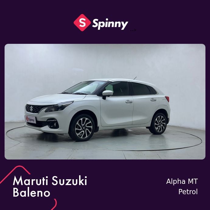 2023 Maruti Suzuki Baleno Alpha MT 2023 Maruti Suzuki Baleno Alpha MT