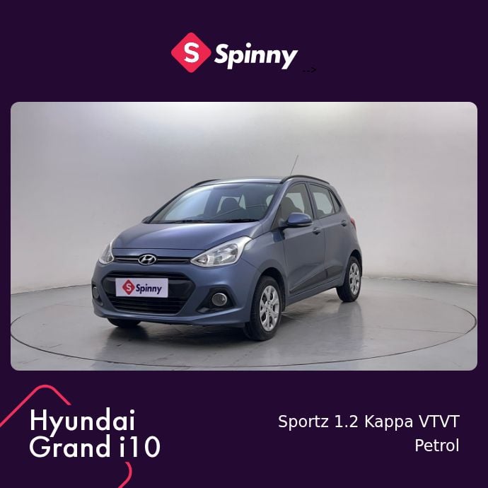 2016 Hyundai Grand i10 Sportz 1.2 Kappa VTVT