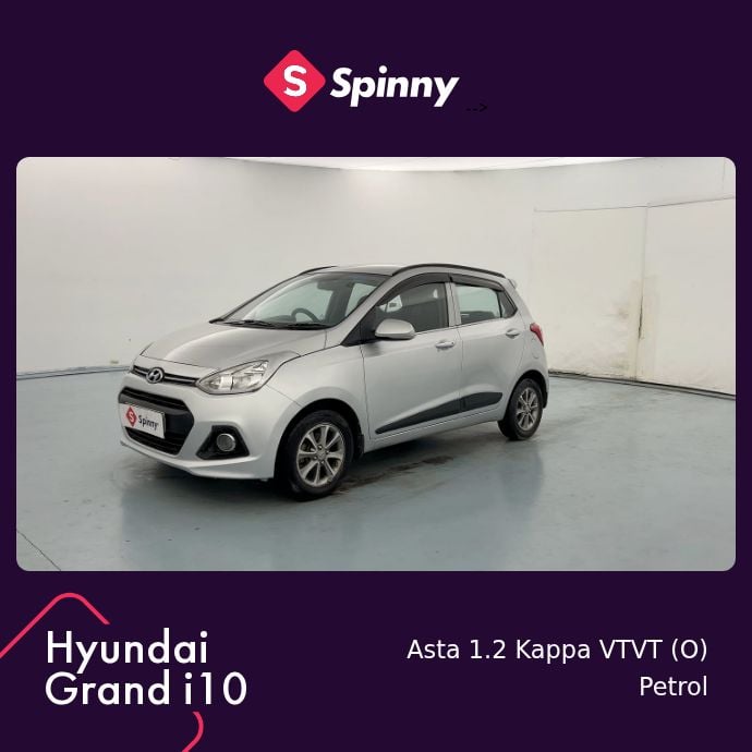 2016 Hyundai Grand i10 Asta 1.2 Kappa VTVT (O) 2016 Hyundai Grand i10 Asta 1.2 Kappa VTVT (O)