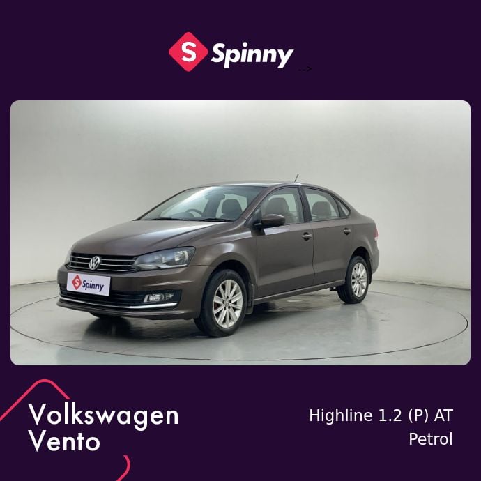 2016 Volkswagen Vento Highline 1.2 (P) AT 2016 Volkswagen Vento Highline 1.2 (P) AT