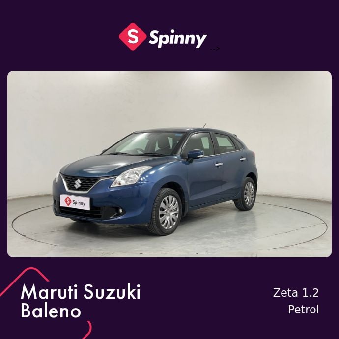 2016 Maruti Suzuki Baleno Zeta 1.2 2016 Maruti Suzuki Baleno Zeta 1.2