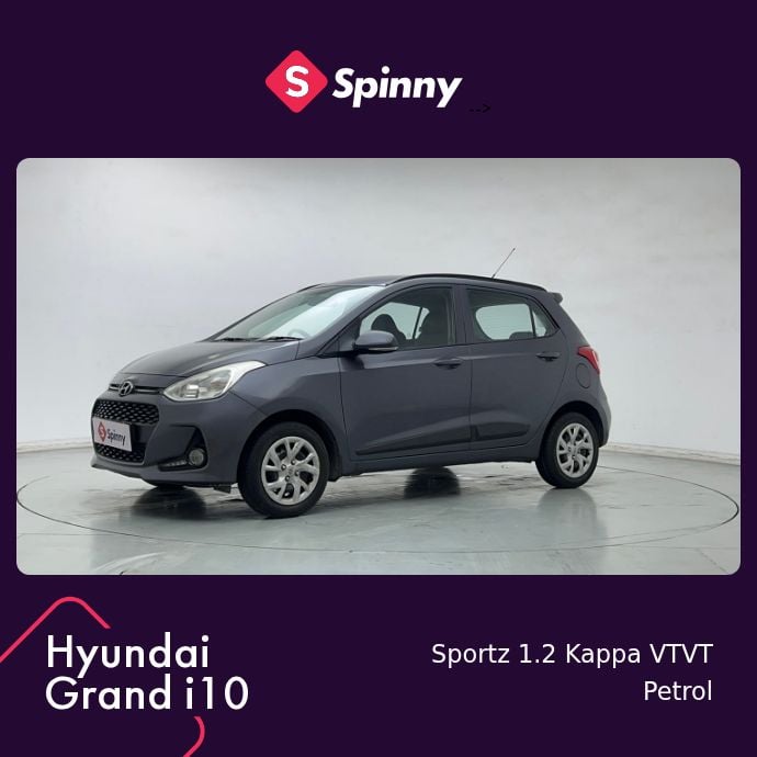 2018 Hyundai Grand i10 Sportz 1.2 Kappa VTVT 2018 Hyundai Grand i10 Sportz 1.2 Kappa VTVT