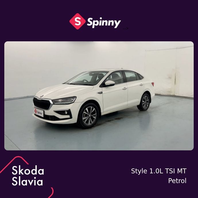 2023 Skoda Slavia Style 1.0L TSI MT 2023 Skoda Slavia Style 1.0L TSI MT