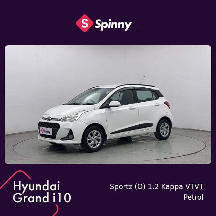 2017 Hyundai Grand i10 Sportz (O) 1.2 Kappa VTVT