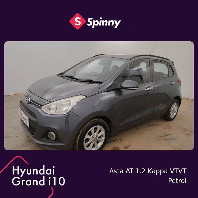2015 Hyundai Grand i10 Asta AT 1.2 Kappa VTVT 2015 Hyundai Grand i10 Asta AT 1.2 Kappa VTVT
