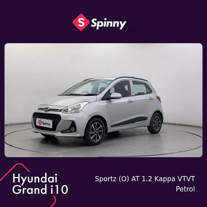 2017 Hyundai Grand i10 Sportz (O) AT 1.2 Kappa VTVT 2017 Hyundai Grand i10 Sportz (O) AT 1.2 Kappa VTVT