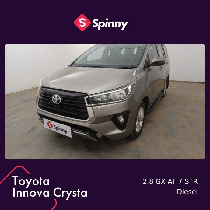 2019 Toyota Innova Crysta 2.8 GX AT 7 STR 2019 Toyota Innova Crysta 2.8 GX AT 7 STR