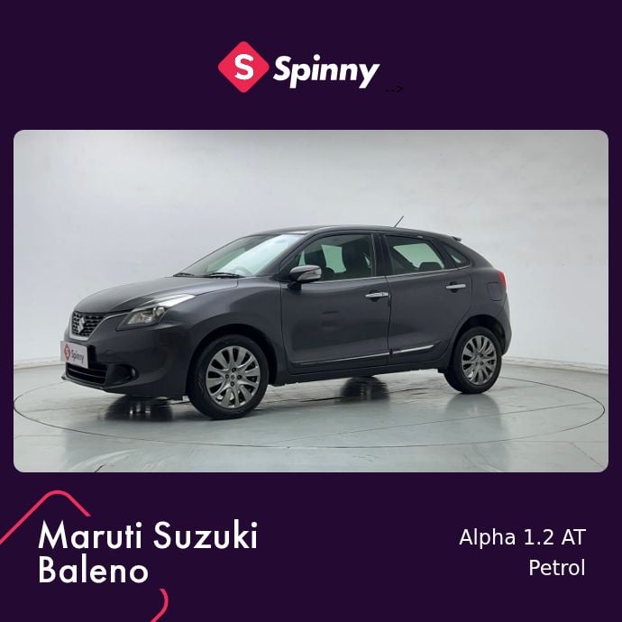 2018 Maruti Suzuki Baleno Alpha 1.2 AT 2018 Maruti Suzuki Baleno Alpha 1.2 AT
