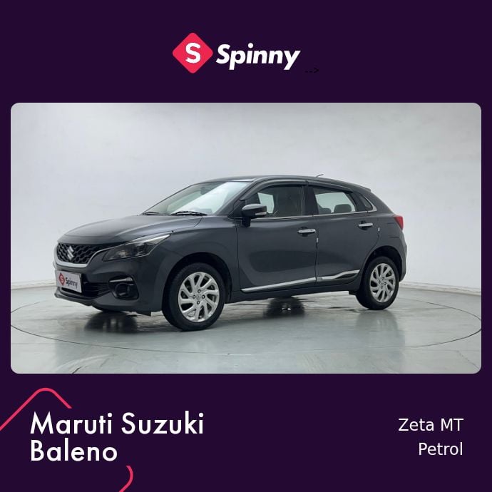 2024 Maruti Suzuki Baleno Zeta MT 2024 Maruti Suzuki Baleno Zeta MT