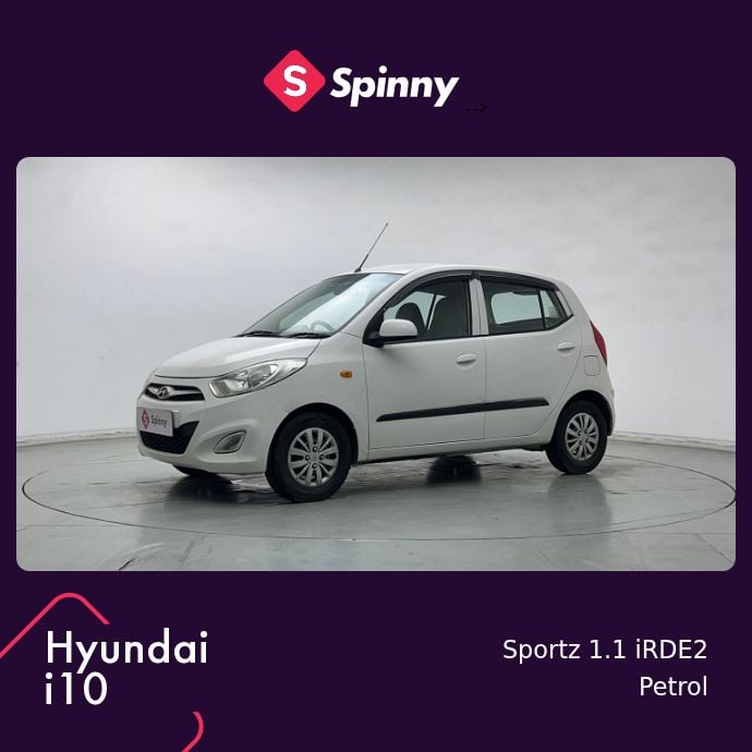 2015 Hyundai i10 Sportz 1.1 iRDE2 2015 Hyundai i10 Sportz 1.1 iRDE2