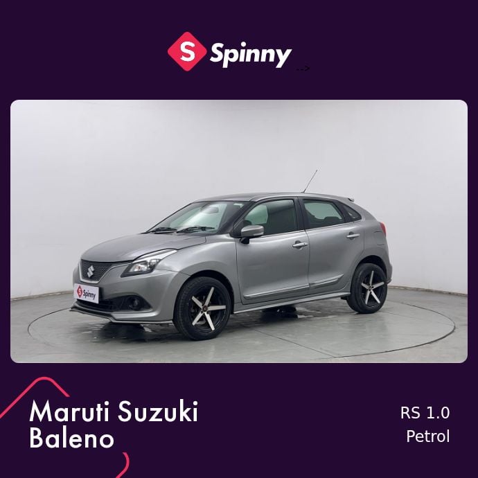 2017 Maruti Suzuki Baleno RS 1.0