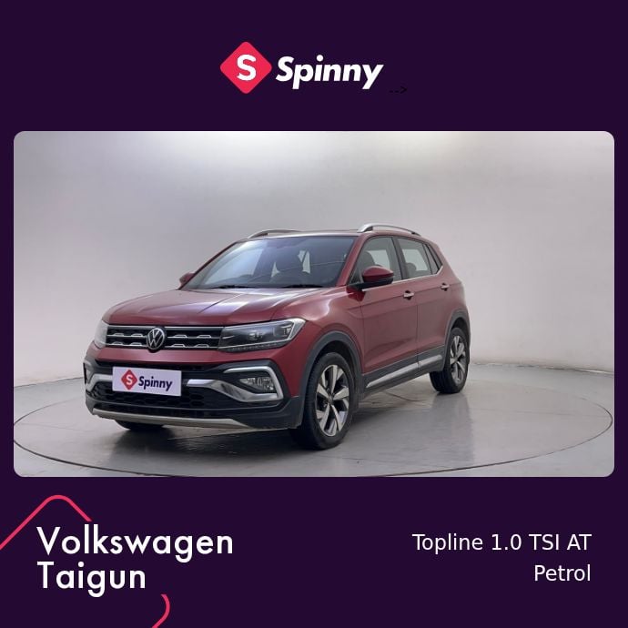 2022 Volkswagen Taigun Topline 1.0 TSI AT