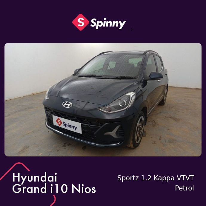 2023 Hyundai Grand i10 Nios Sportz 1.2 Kappa VTVT 2023 Hyundai Grand i10 Nios Sportz 1.2 Kappa VTVT