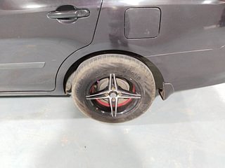 Used 2015 Nissan Sunny [2014-2020] XL Petrol Manual tyres LEFT REAR TYRE RIM VIEW