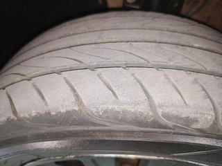 Used 2014 Volkswagen Polo [2010-2014] Highline 1.2 (D) Diesel Manual tyres LEFT FRONT TYRE TREAD VIEW