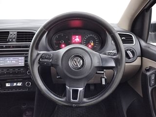 Used 2014 Volkswagen Polo [2010-2014] Highline 1.2 (D) Diesel Manual interior STEERING VIEW