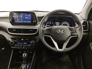 Used 2021 Hyundai Tucson GLS 4WD AT Diesel Diesel Automatic interior STEERING VIEW