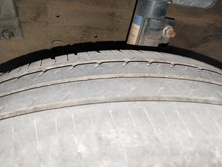 Used 2013 Maruti Suzuki Swift Dzire VXI Petrol Manual tyres LEFT FRONT TYRE TREAD VIEW
