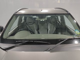 Used 2016 Mahindra KUV100 [2015-2017] K2 6 STR Petrol Manual exterior FRONT WINDSHIELD VIEW