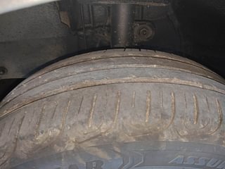 Used 2016 Mahindra KUV100 [2015-2017] K2 6 STR Petrol Manual tyres LEFT FRONT TYRE TREAD VIEW