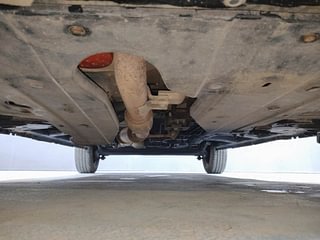 Used 2016 Mahindra KUV100 [2015-2017] K2 6 STR Petrol Manual extra FRONT LEFT UNDERBODY VIEW