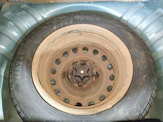 Used 2017 Nissan Micra [2013-2020] XL CVT Petrol Automatic tyres SPARE TYRE VIEW