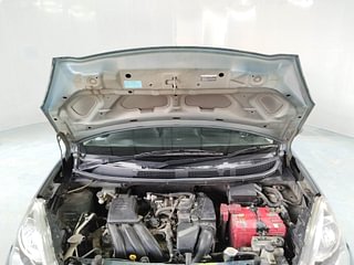 Used 2017 Nissan Micra [2013-2020] XL CVT Petrol Automatic engine ENGINE & BONNET OPEN FRONT VIEW
